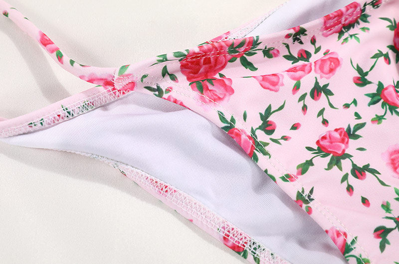 Swimwear Women's Printed Strap Bikini - Berlure