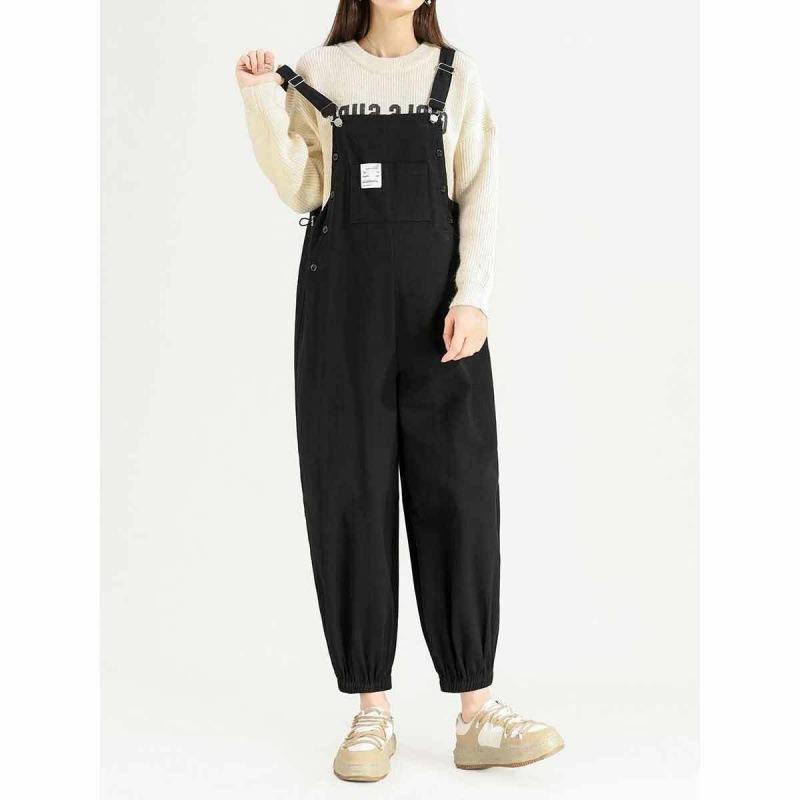 New Outdoor Thin Plus Size Loose Maternity Bib Pants - Berlure