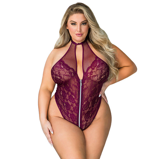 Sexy Lingerie Female Women's Jumpsuit Plus Size - Berlure