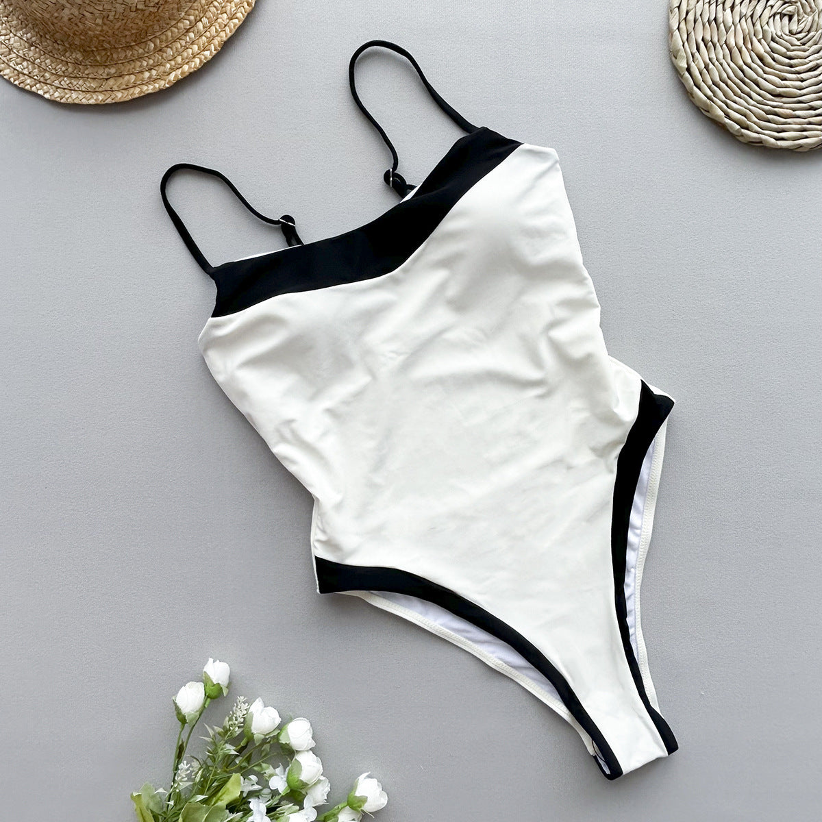 Jumpsuit Women's Sexy Bikini Patchwork Swimsuit - Berlure