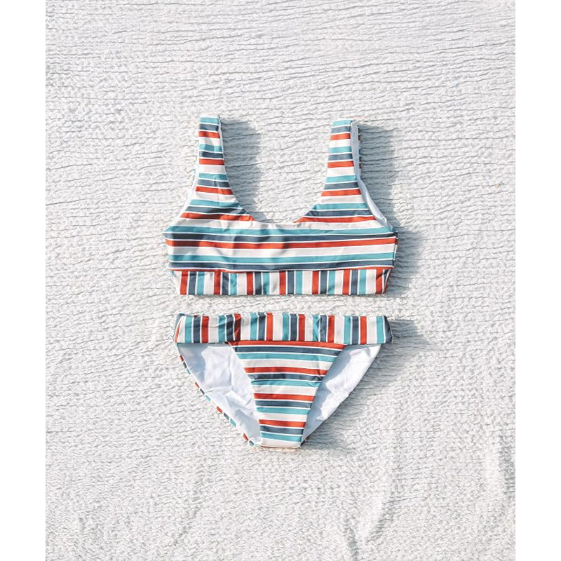 Striped swimsuit women - Berlure
