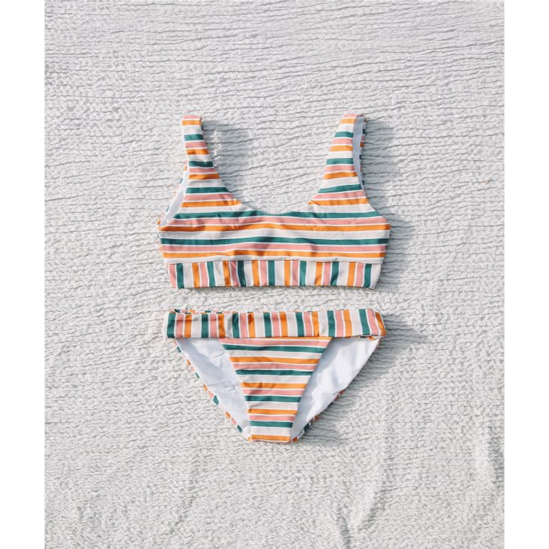 Striped swimsuit women - Berlure