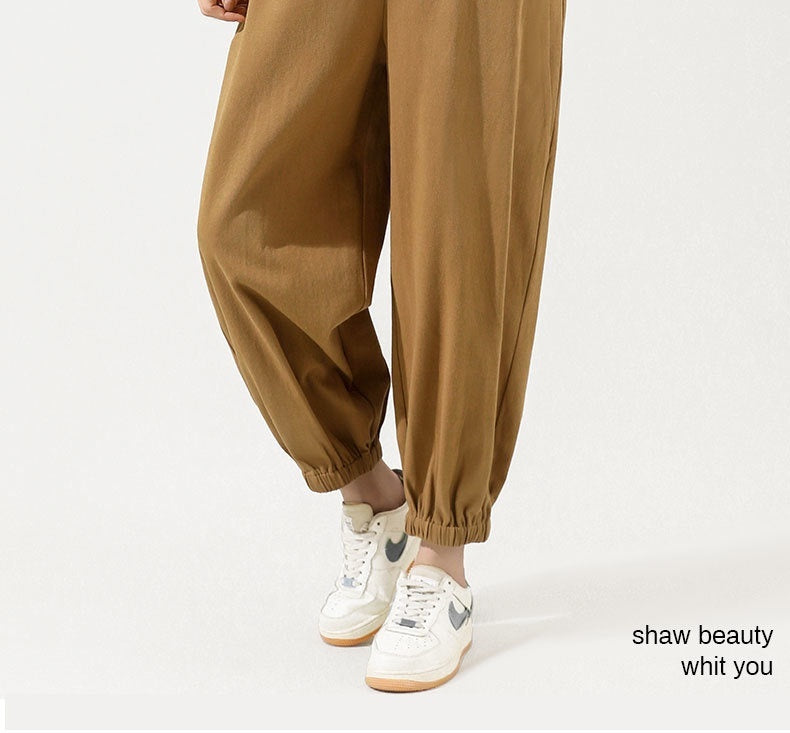 New Outdoor Thin Plus Size Loose Maternity Bib Pants - Berlure