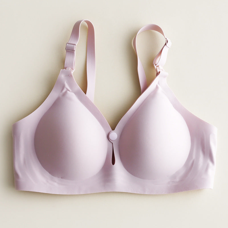 Maternity Underwear Nursing Push Up Bras Postpartum Feeding Front Buckle - Berlure