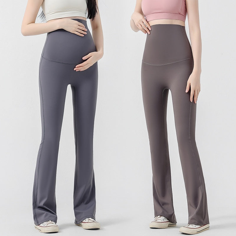 Antenatal Yoga Bell-bottom Pants Outer Wear Casual Slimming - Berlure