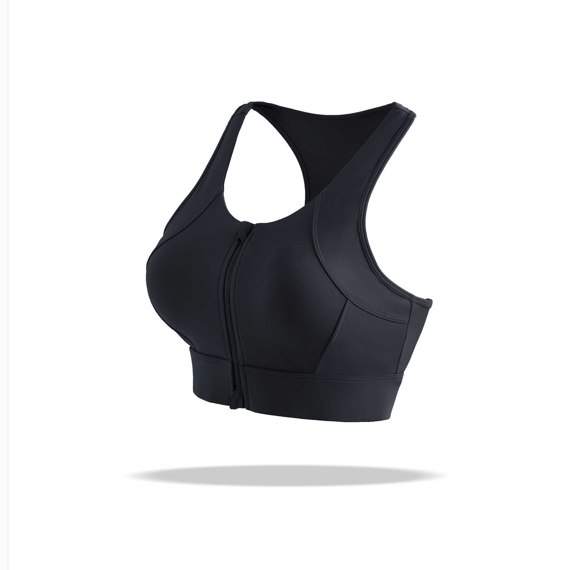 Easy On And Off Front Zipper Women's Sports Bra - Berlure