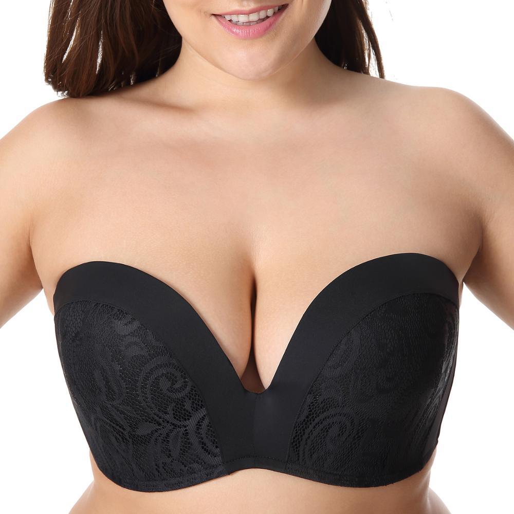 Strapless Non-slip Thin Tube Top Bra Invisible - Berlure