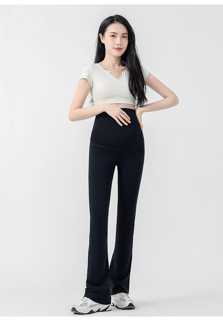Antenatal Yoga Bell-bottom Pants Outer Wear Casual Slimming - Berlure