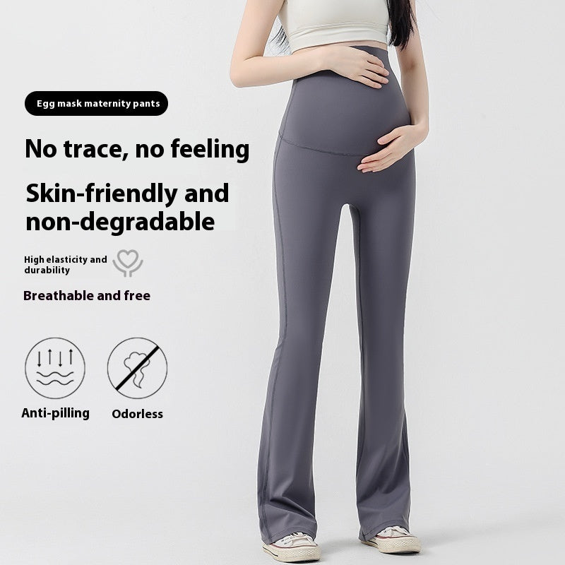Antenatal Yoga Bell-bottom Pants Outer Wear Casual Slimming - Berlure