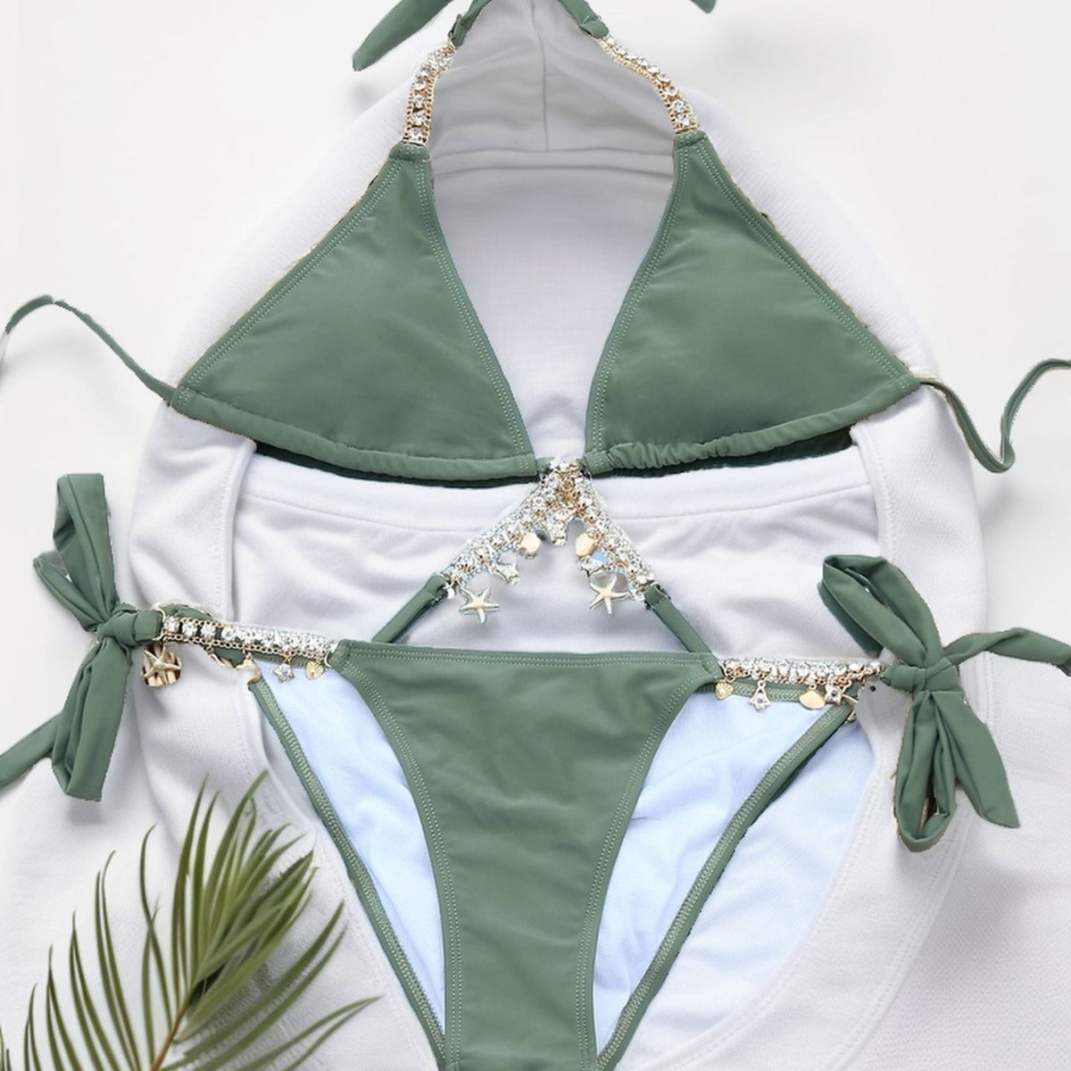 New Split Bikini Fashion Chain Advanced Sexy Swimsuit - Berlure