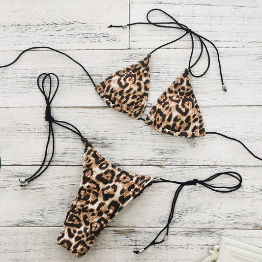 Three-Point Mini Bikini Sexy European And American Split Swimsuit - Berlure