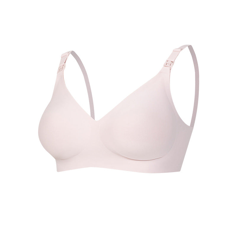 Women's Solid Color Portable Maternity Bra - Berlure