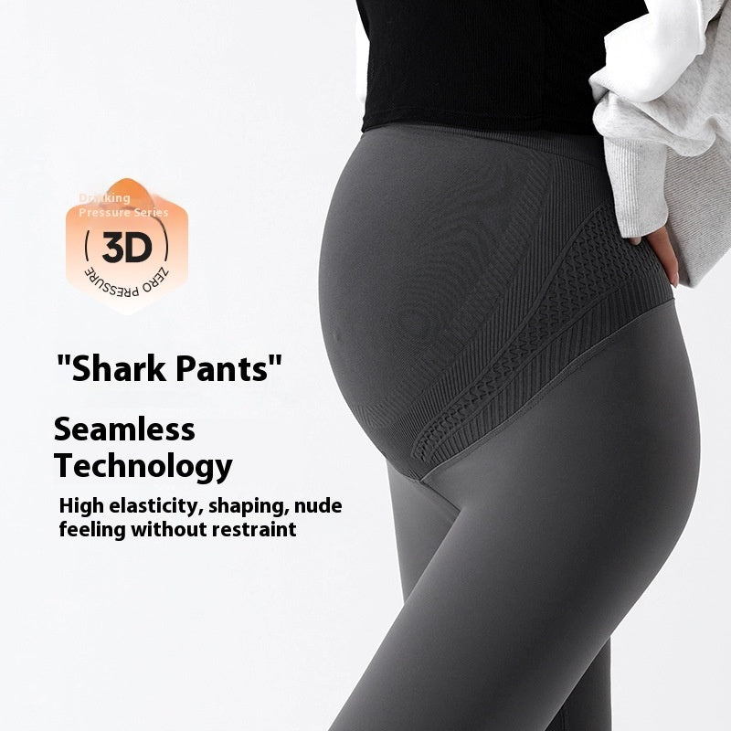 All-matching Maternity Clothes Autumn And Winter Shark Pants - Berlure