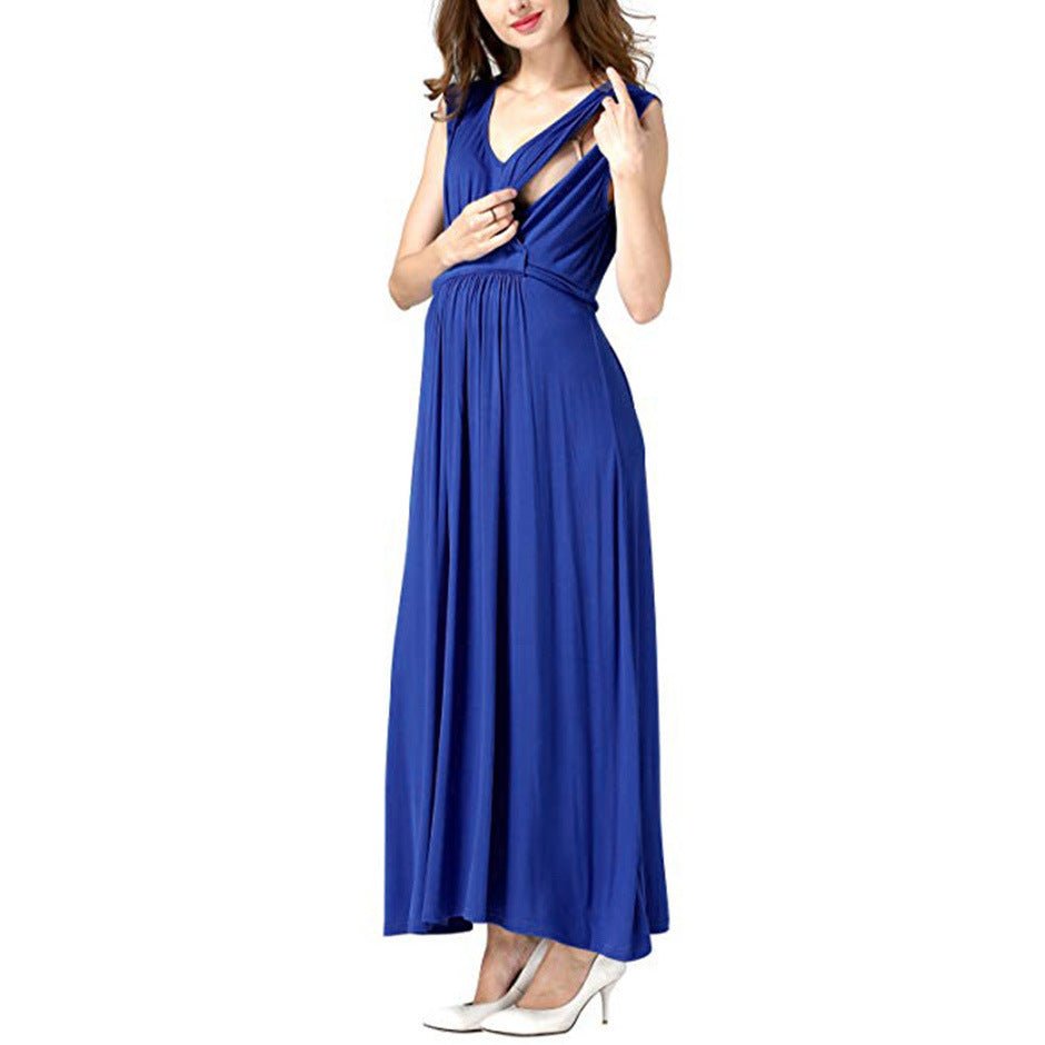 Evening Breast Feeding Pregnancy Gown Dress | Maternity wear | Berlure