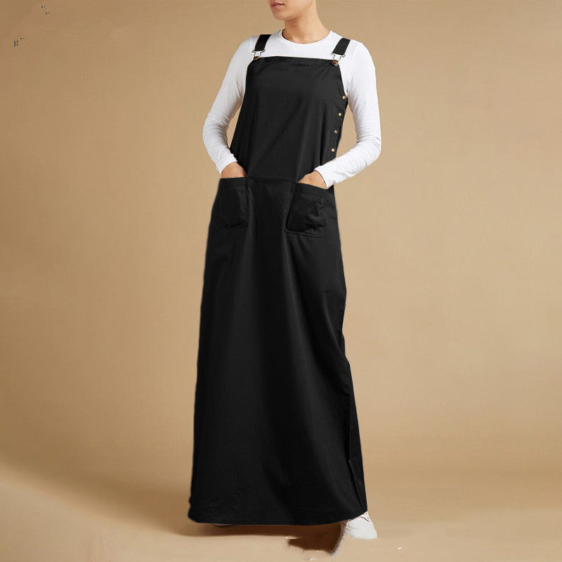 Women's Casual Loose Maternity Maxi Long Plain Color Dress - Berlure