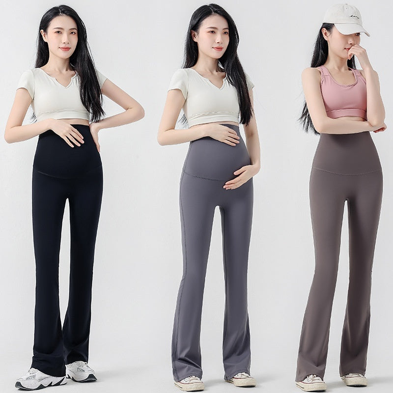 Antenatal Yoga Bell-bottom Pants Outer Wear Casual Slimming - Berlure