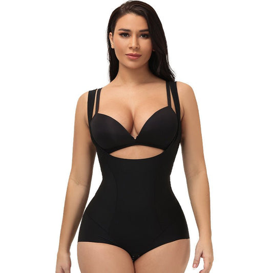Non - marking One - piece Shapewear Shorts High - elastic Abdomen Corset Bodysuit | Lingerie | Berlure