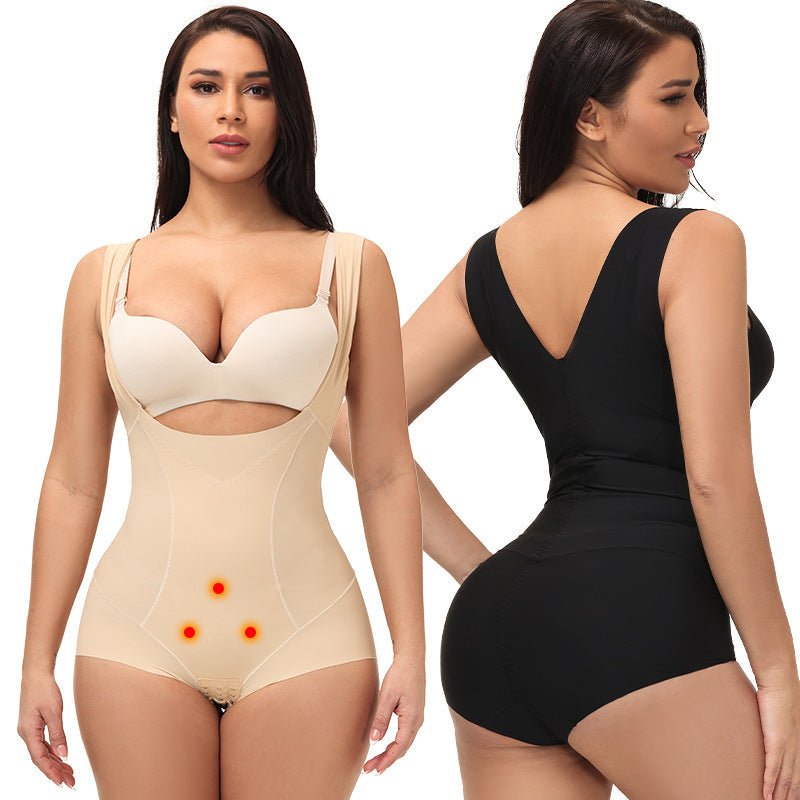 Non - marking One - piece Shapewear Shorts High - elastic Abdomen Corset Bodysuit | Lingerie | Berlure
