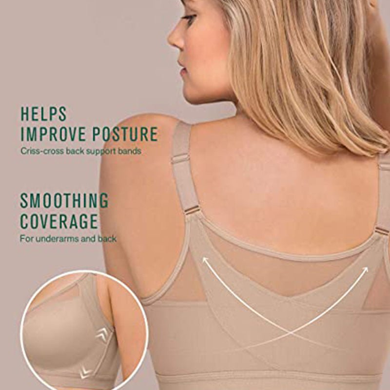 Seamless Shaping Cross Shoulder Strap Women's Bra | Sports Bra | Berlure